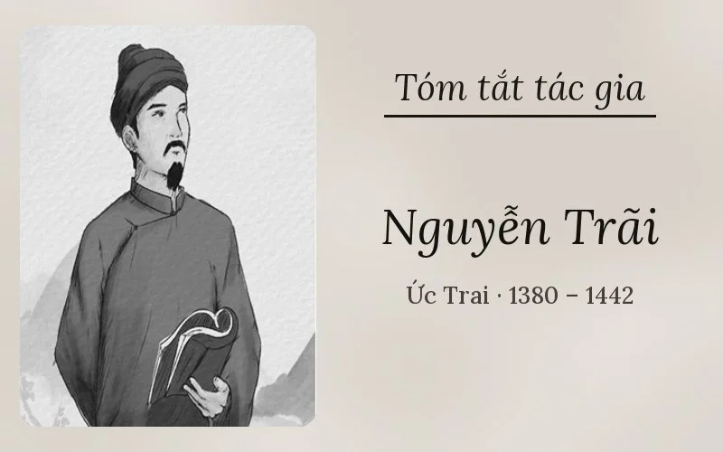 Tóm tắt tác gia Nguyễn Trãi (Ức Trai)