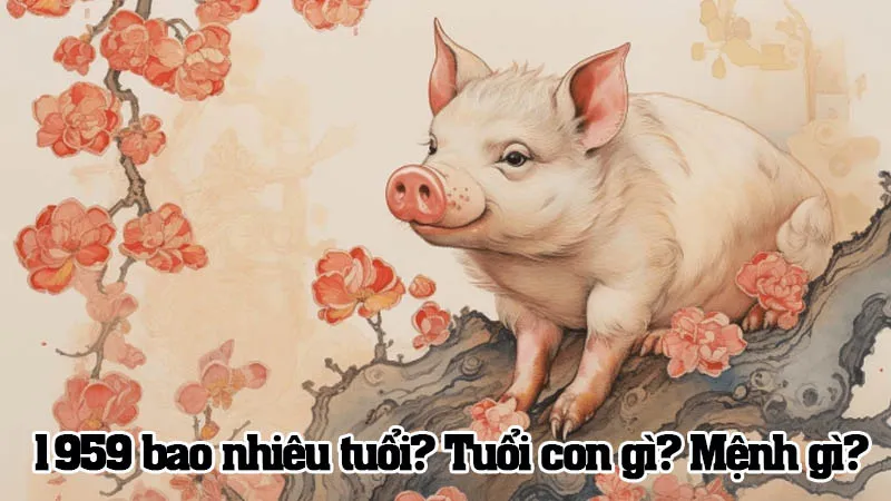 Sinh năm 1959 tuổi con gì