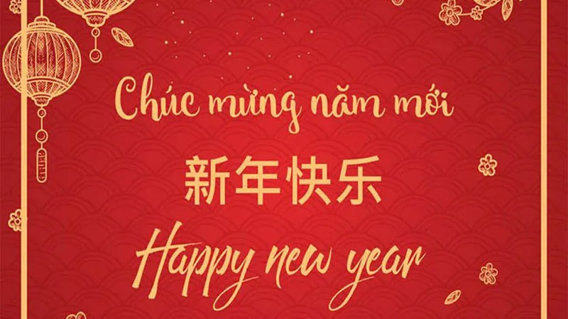 chúc tết bằng tiếng trung