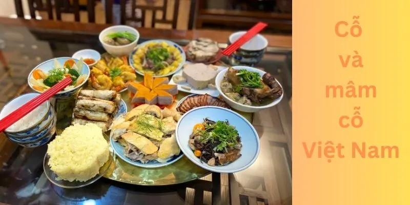 cỗ và mâm cỗ việt nam
