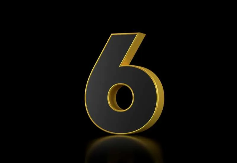 con số 6 có may mắn không