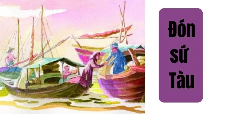 đón sứ tàu