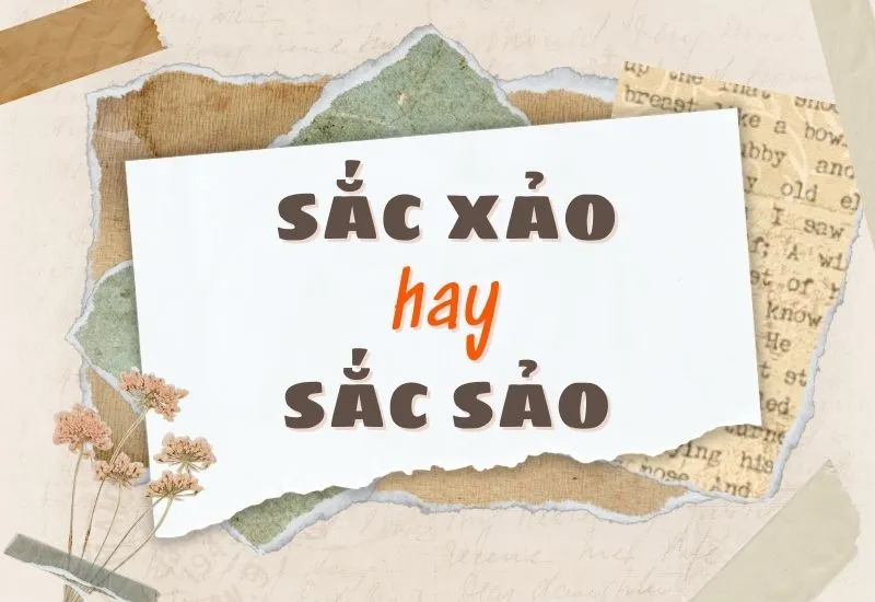 sắc xảo hay sắc sảo