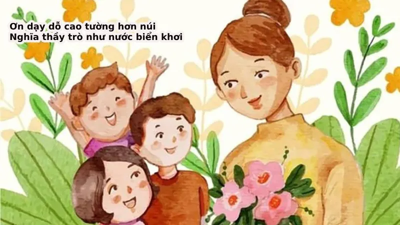 thơ về tôn sư trọng đạo