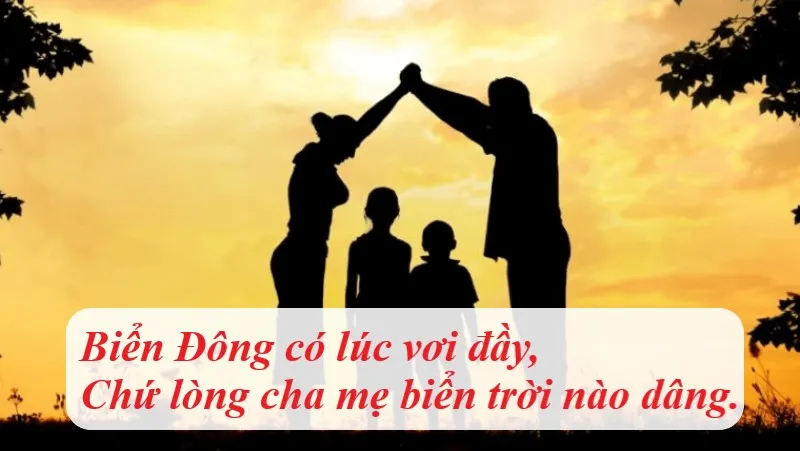 ca dao về gia đình