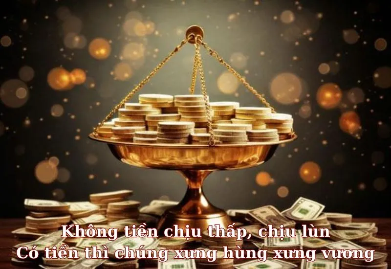 ca dao về tiền