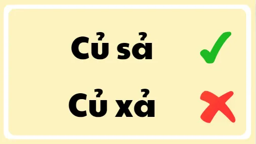 củ sả hay củ xả