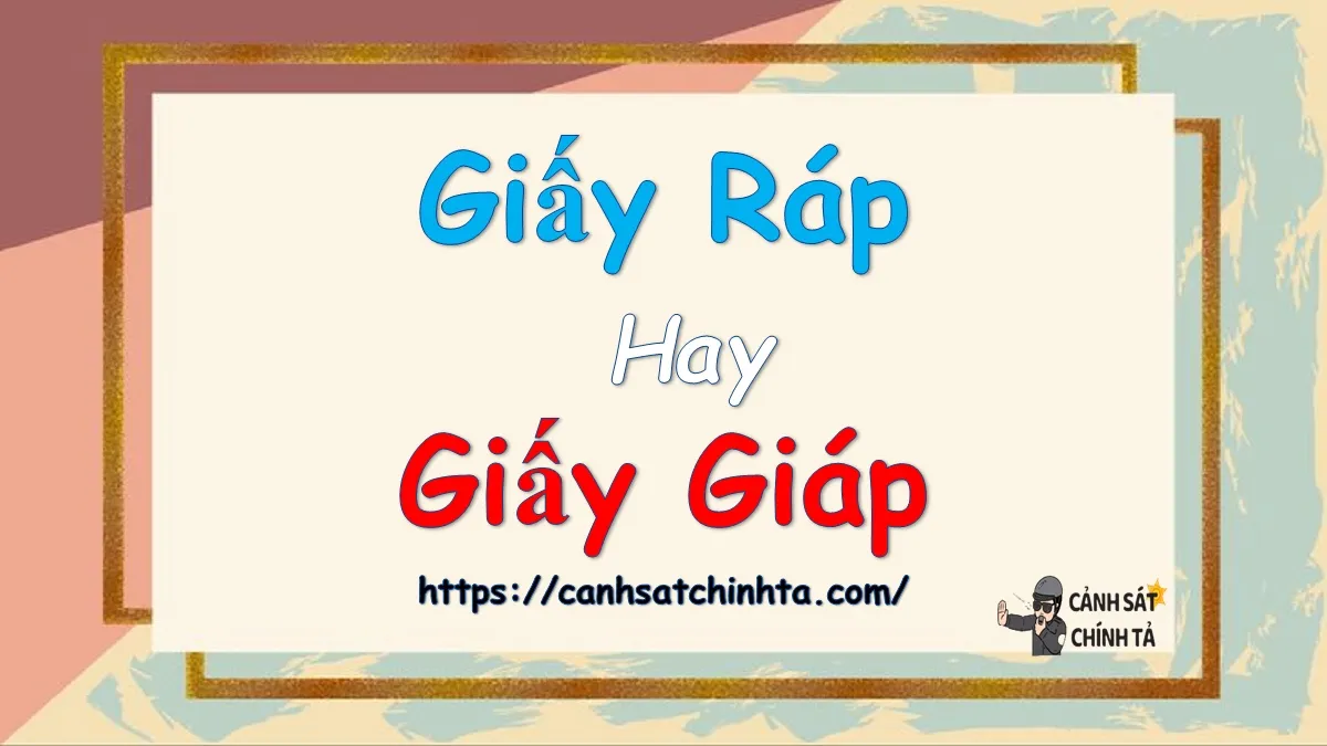 giấy ráp hay giấy giáp
