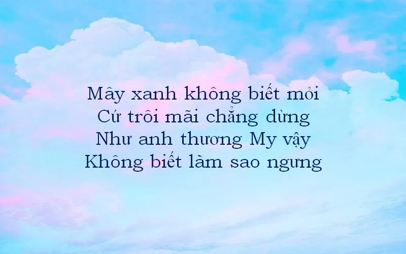 Thả thính tên My
