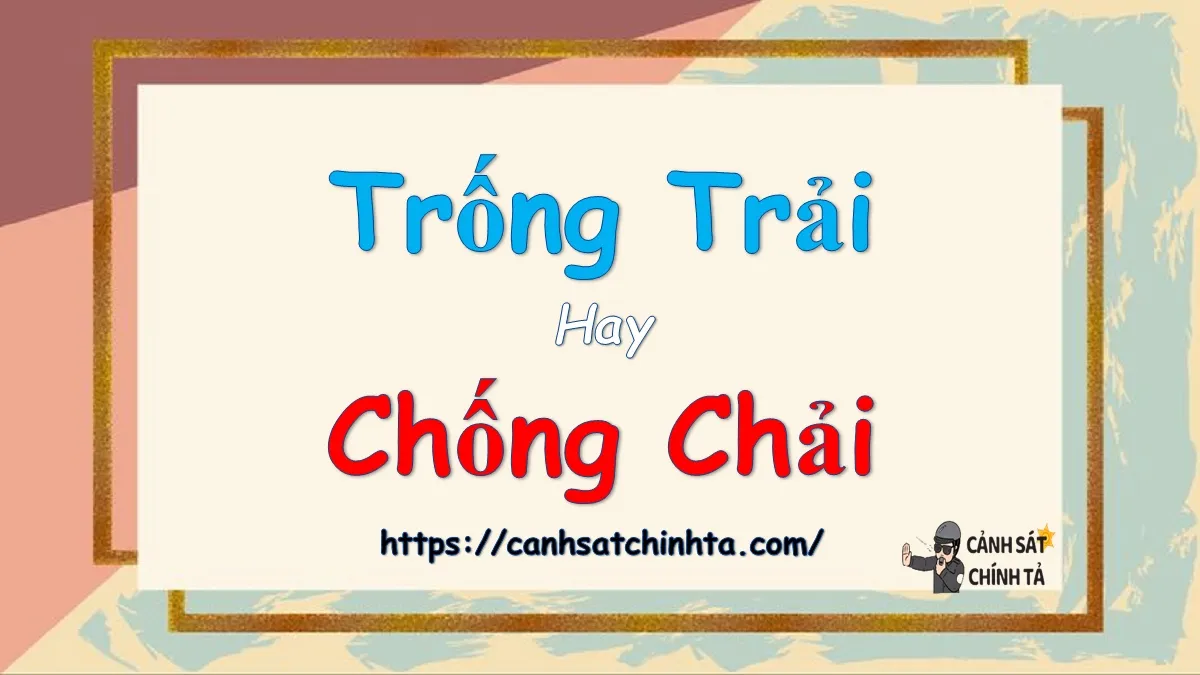 Trống trải hay chống chải