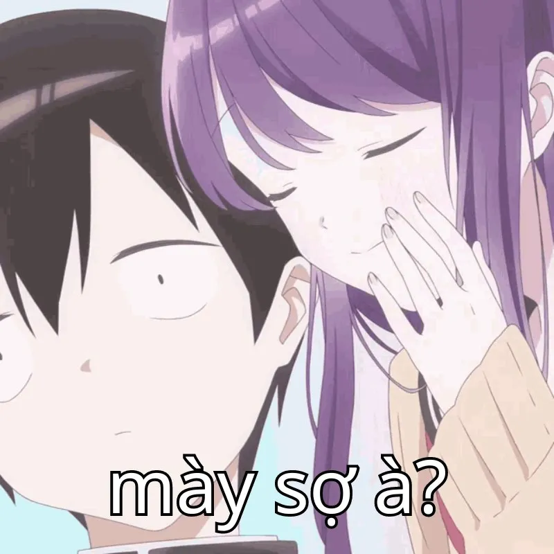 ảnh meme mày sợ à