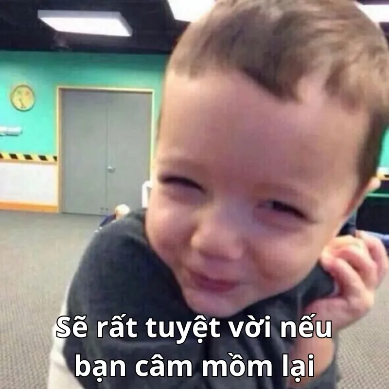 bạn câm mồm đi meme