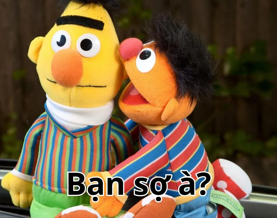 bạn sợ nó à meme hài