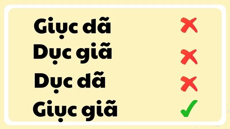 Giục giã, giục dã, dục giã hay dục dã