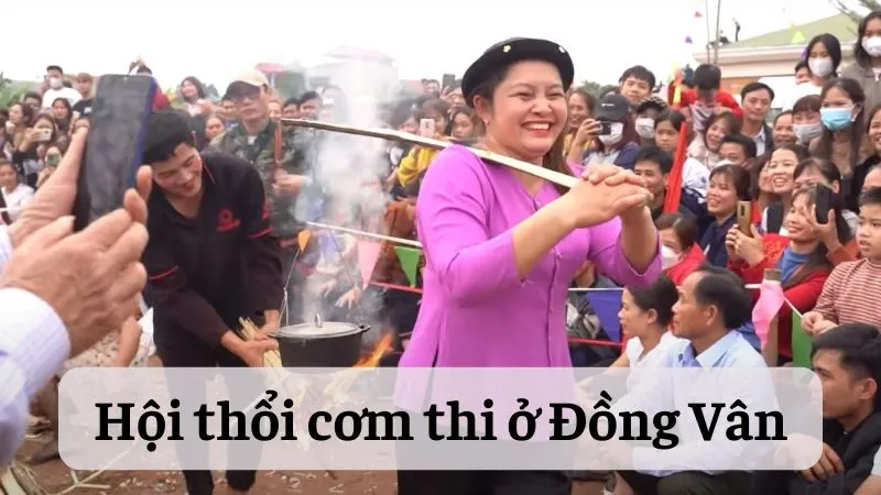 Hội thổi cơm thi ở Đồng Vân (Minh Nhương)