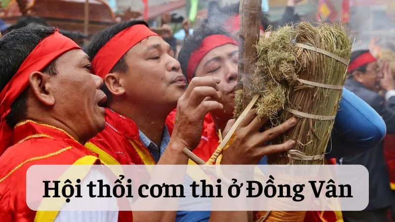 Hội thổi cơm thi ở Đồng Vân