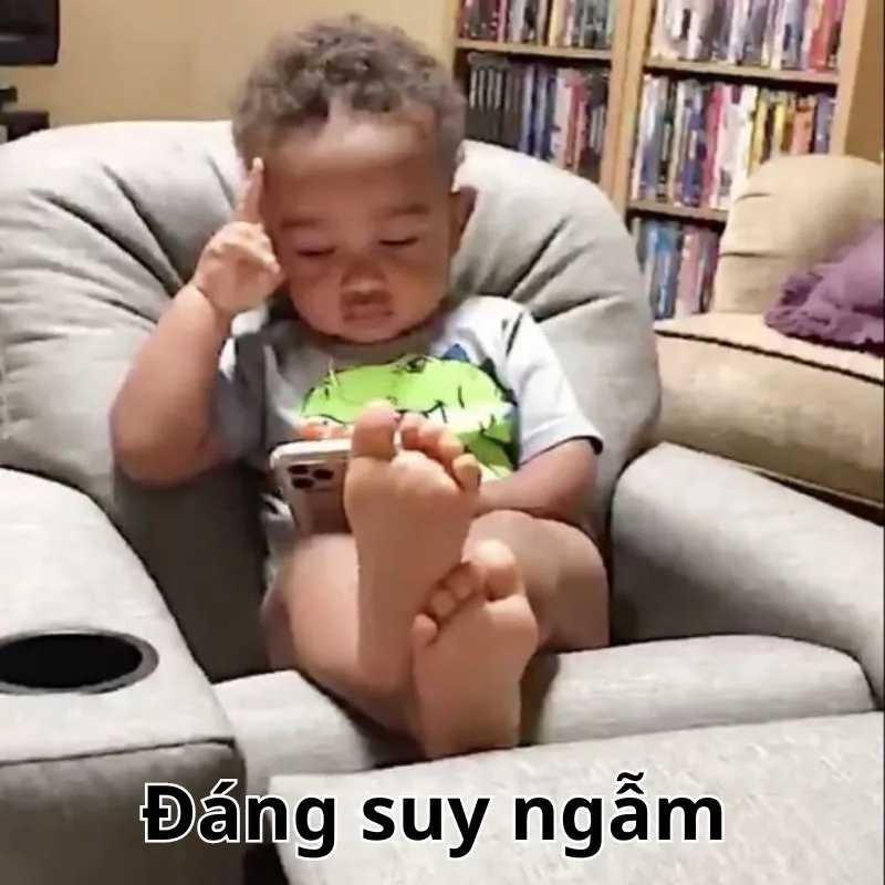 suy tư meme hài