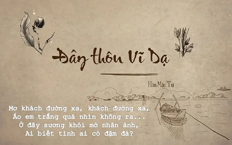 Hàn Mặc Tử nổi tiếng về cái gì