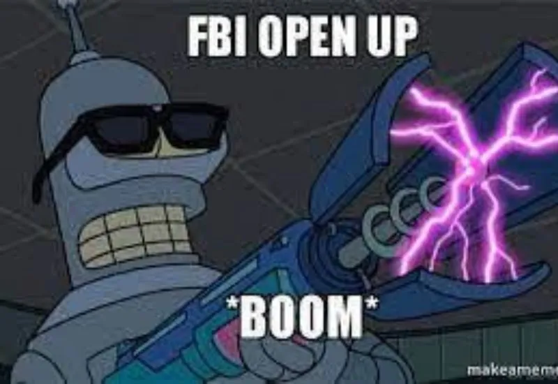 hình ảnh meme fbi đặc sắc