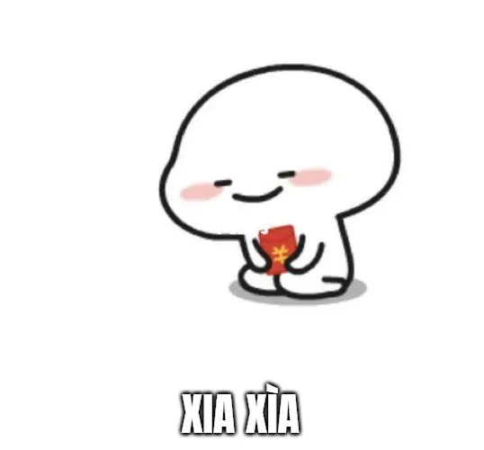 Meme cảm ơn khi nhận lì xì