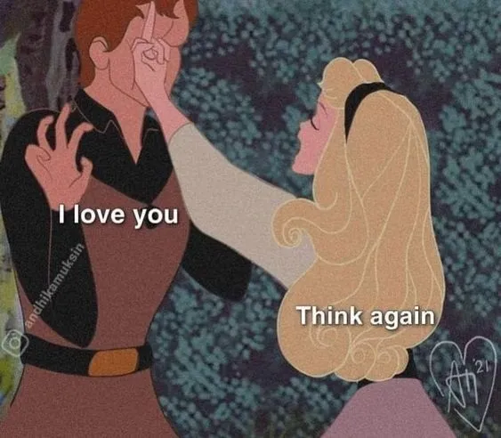 meme chế công chúa ngủ trong rừng hài