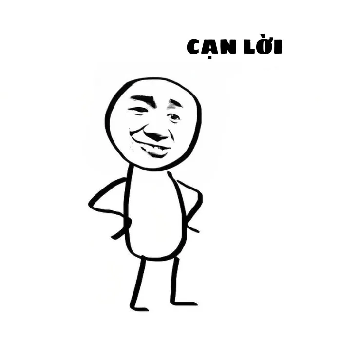 meme chống nạnh