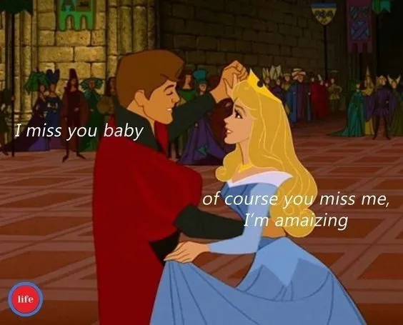 meme công chúa ngủ trong rừng vui nhất