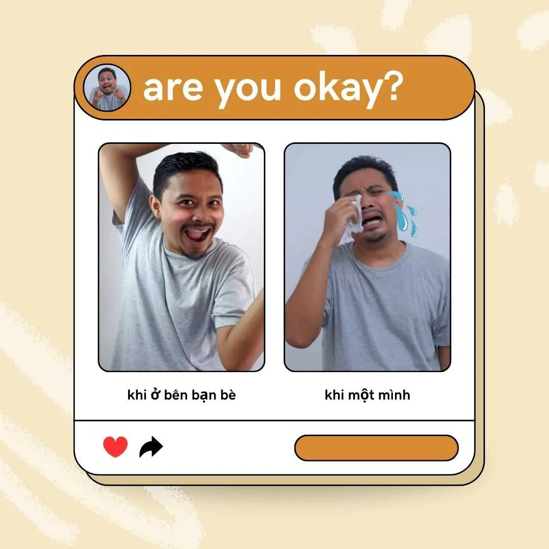 Meme khóc thầm nín thở