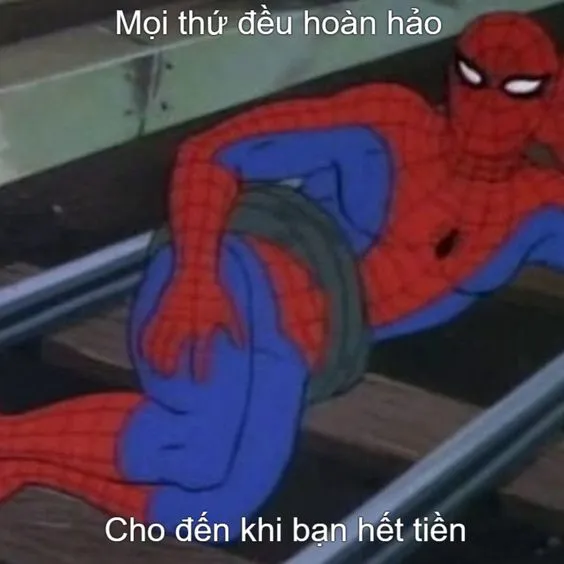 meme người nhện hài hước