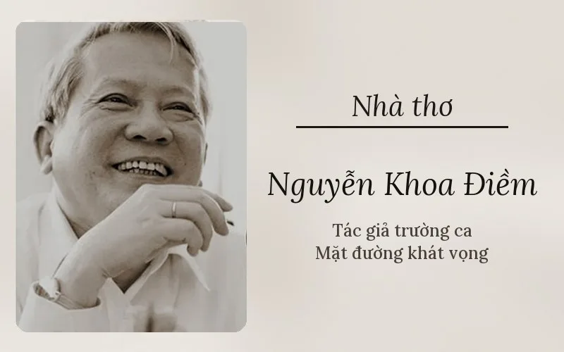 Nhà thơ Nguyễn Khoa Điềm