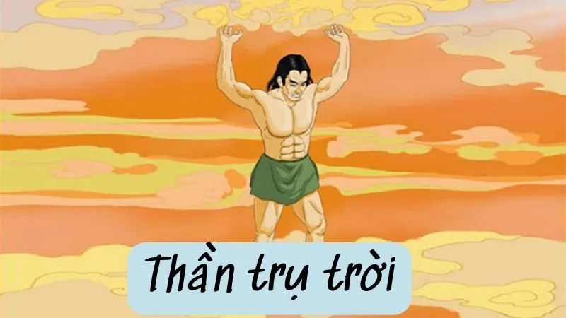 phân tích bài Thần trụ trời