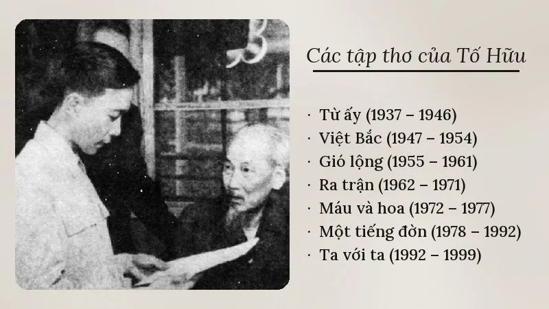 Các tập thơ của Tố Hữu
