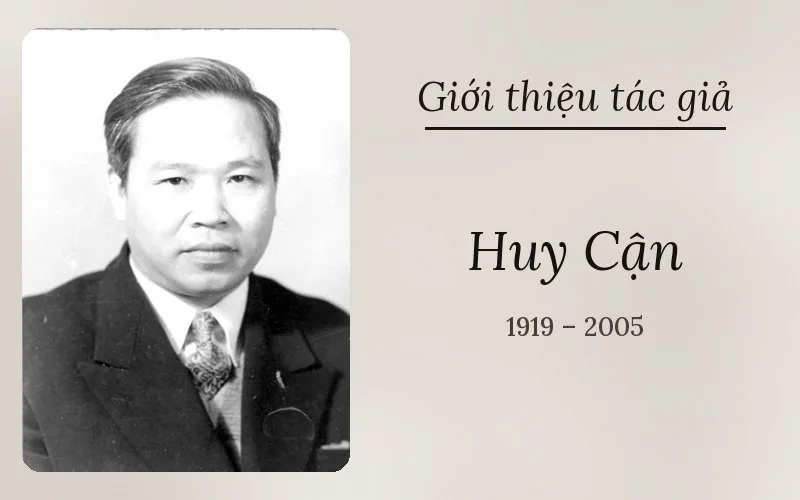 Tác giả Huy Cận