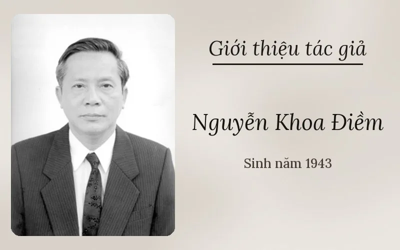 Tác giả Nguyễn Khoa Điềm