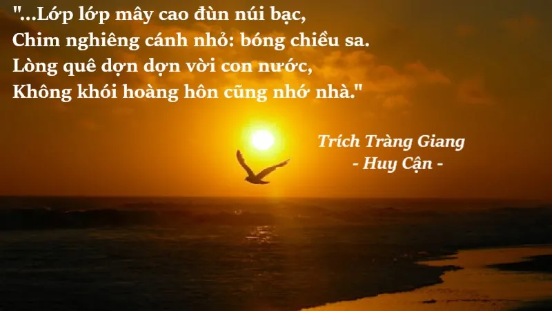 tràng giang lớp 11