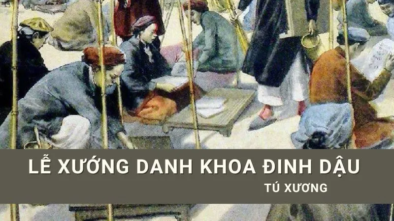 soạn bài Lễ xướng danh khoa Đinh Dậu