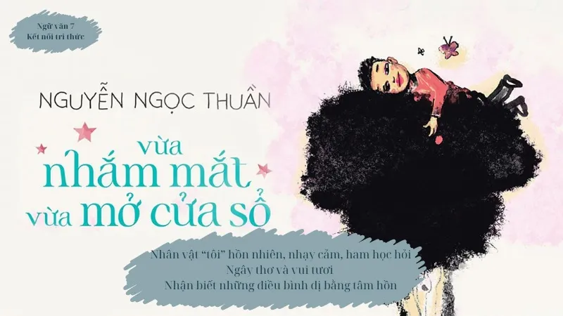 soạn vừa nhắm mắt vừa mở cửa sổ