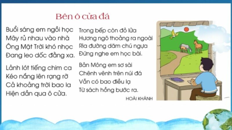 Bên ô cửa đá lớp 3 | Tiếng Việt lớp 3 Cánh diều