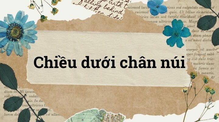 Bài 1: Chiều dưới chân núi – Tiếng Việt lớp 5 Chân trời sáng tạo