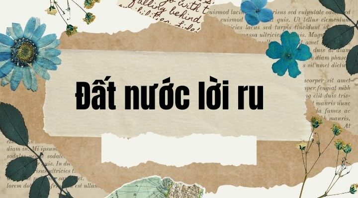 Bài thơ đất nước lời ru (Đào Quang)