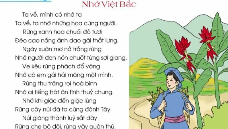 Nhớ Việt Bắc lớp 3 | Tiếng Việt lớp 3 Cánh diều