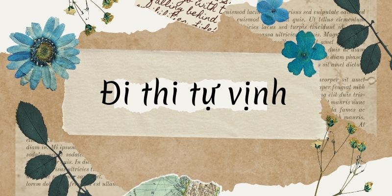 Đi thi tự vịnh (Nguyễn Công Trứ)