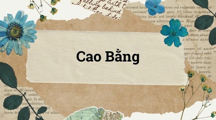 Cao Bằng lớp 5 (trang 129, 130) – Cánh diều