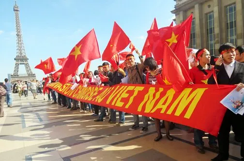 Biểu tình phản đối Trung Quốc leo thang xâm lược Việt Nam