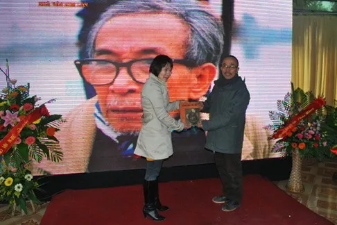 Buổi lễ khánh thành nhà lưu niệm nhà văn Kim Lân 5