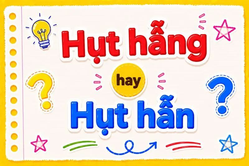 Hụt hẫng hay hụt hẫn — đâu là cách viết chuẩn?