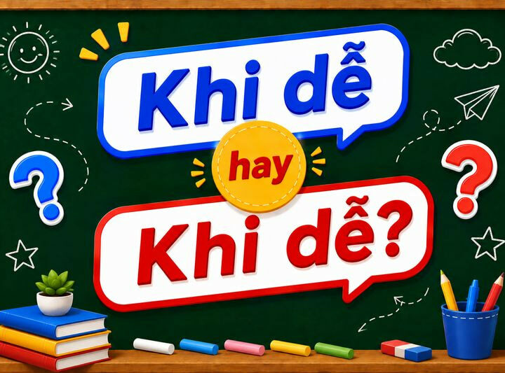 Khi dễ hay khi dể? Cách viết đúng chính tả tiếng Việt chuẩn nhất