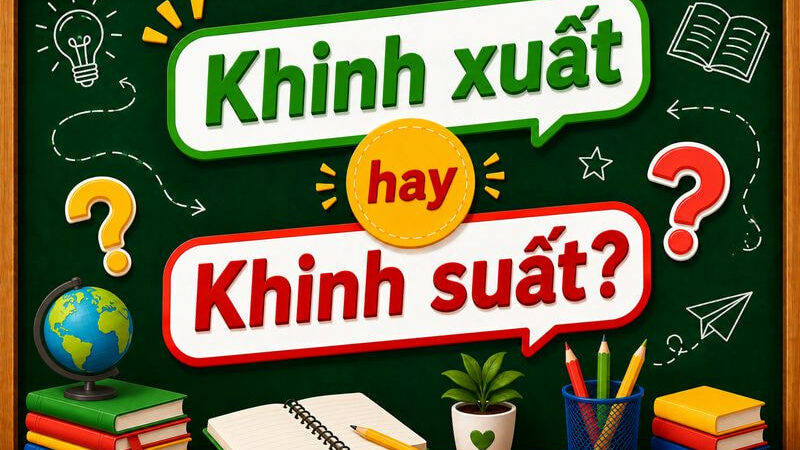 Khinh xuất hay khinh suất? Cách viết đúng chính tả tiếng Việt
