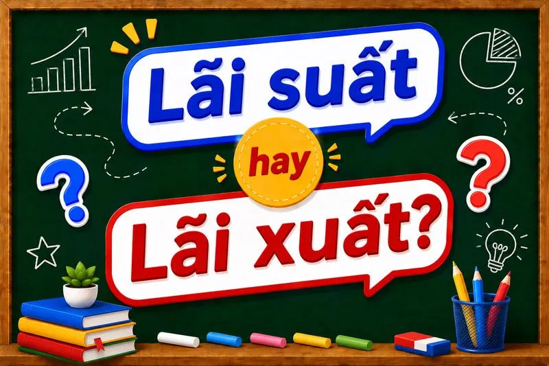 Phân biệt nhanh lãi suất và lãi xuất
