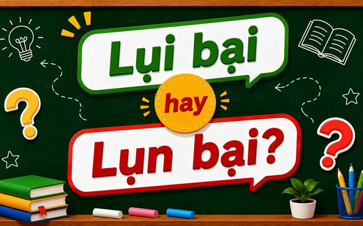 Lụi bại hay lụn bại? Từ nào viết đúng chính tả tiếng Việt chuẩn